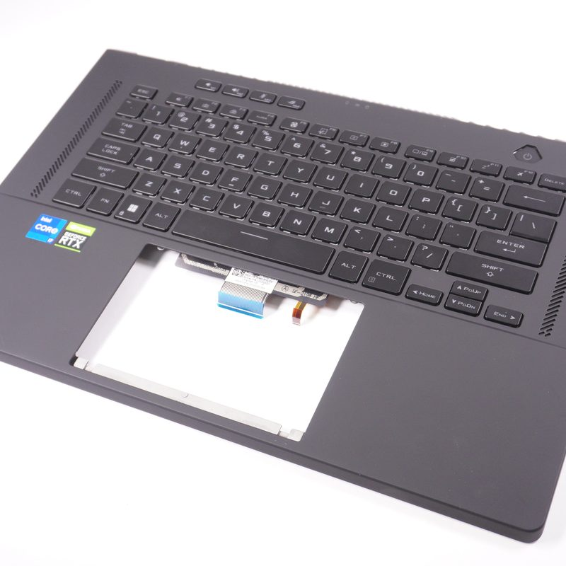 90NR08R1-R31US0 Asus US Palmrest Keyboard Off Black GU603ZW-M16.I93070T