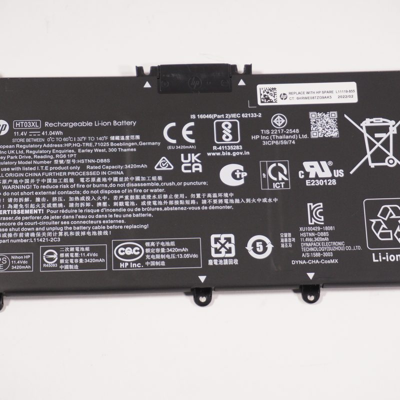 920046-421 Hp 11.55v 41.7Wh 3470 Mah Battery