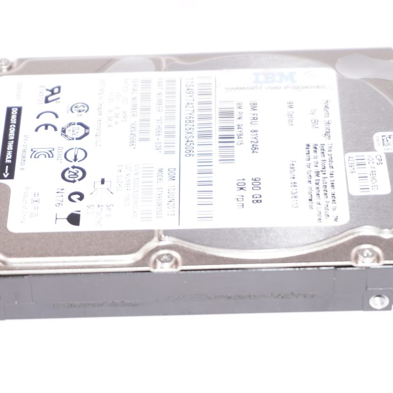 9TH066-157 Seagate 900GB 10000RPM SAS 6Gbps 64MB 15mm Cache 2.5 Sata Hard Drive