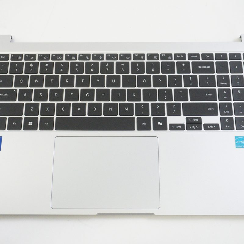 BA61-05475B Samsung US Palmrest Keyboard Silver NP750XHD-KB1US