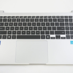 BA98-04499B Samsung US Palmrest Keyboard Silver NP750XHD-KB1US
