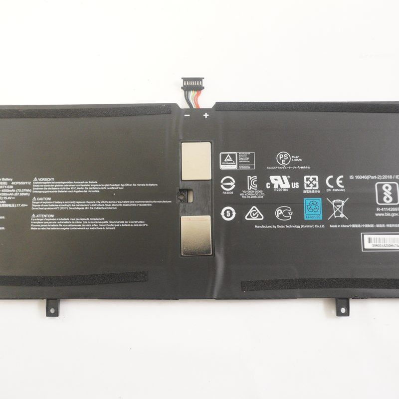 BTY-S3B MSI 15.4V 4395mAH 17.4V BATTERY E13FLIPEVO A12MT-026US