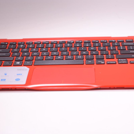 C7C8P Dell Palmrest Touchpad & Red Keyboard I3168-0027RED 11-3168 i3169