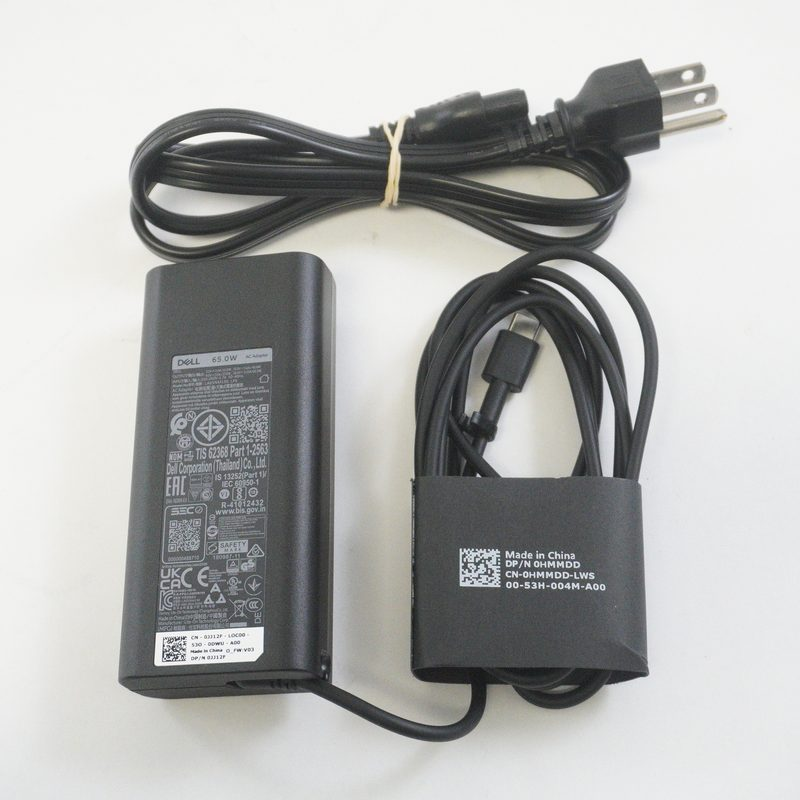 DA65NM190 Dell 65W Watt USB Type C AC Power Adapter I7440-5311BLU-PUS