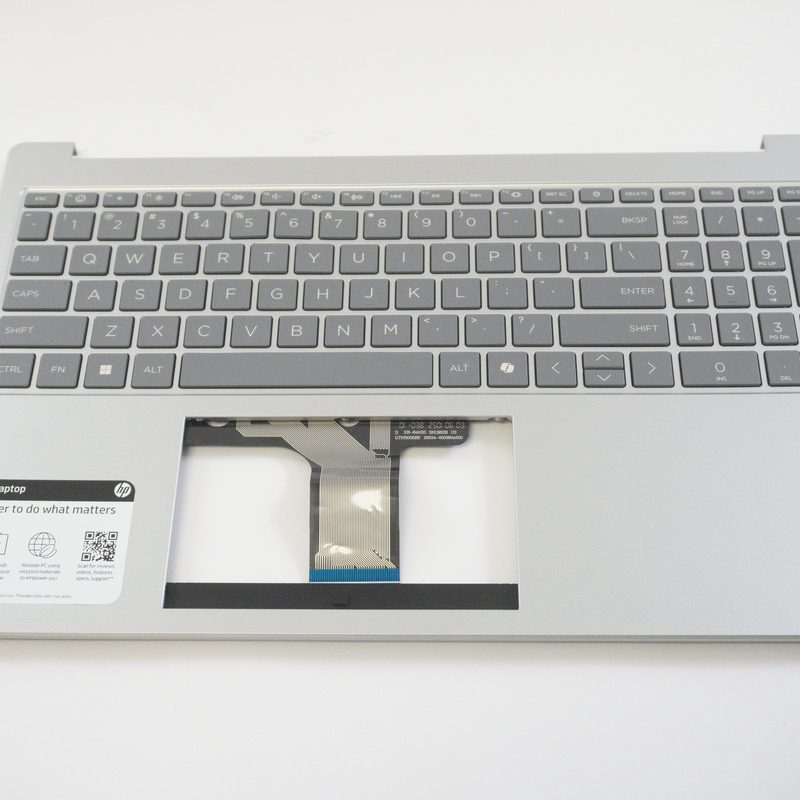 EA0PD007010 Hp US Palmrest Keyboard Silver 15-FD0123DX