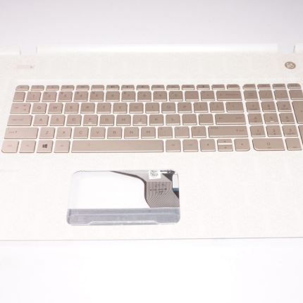 EAX18006080 Hp US Palmrest & Keyboard Pale Gold 17-G203CY