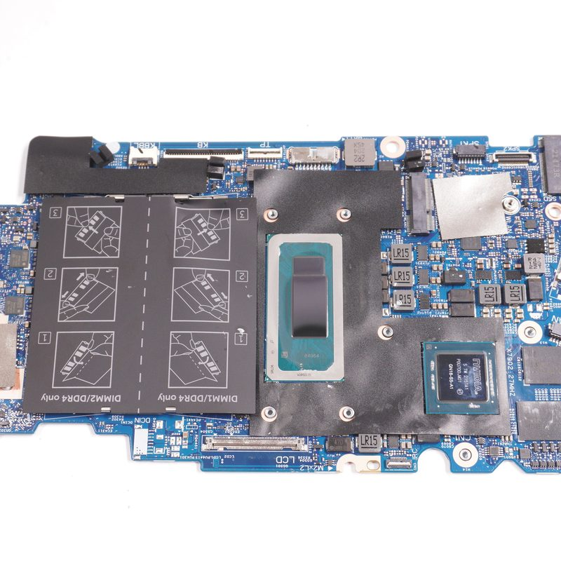 FD3D2 Dell Intel Core i7-1260P NVIDIA GeForce MX450 Motherboard I7620-7648GRE-PUS