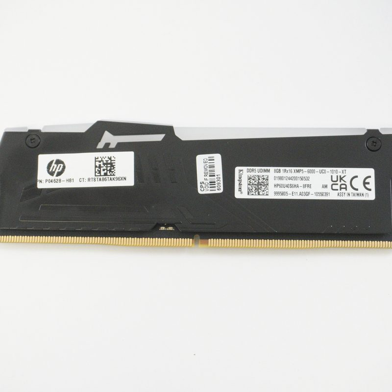 HP60U40S6HA-8FRE Kingston 8GB XMP5-6000 DDR5 6000Mhz Fury Beast UDIMM Memory