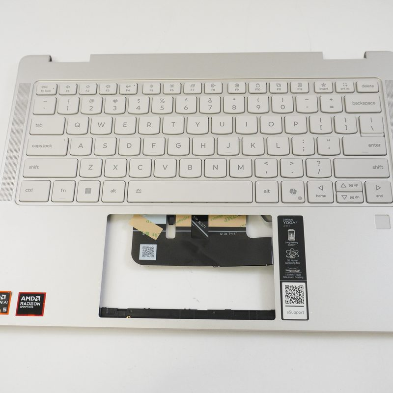 HQ3130001K3S7 Lenovo US Palmrest Keyboard Seashell 83JR0001US YOGA 7 2-IN-1 14AKP10