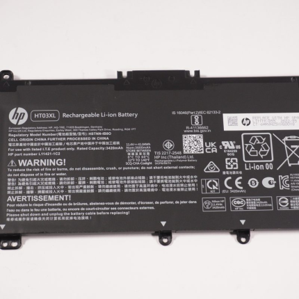 L11421-1C2 Hp 41.7 Wh 3615Mah 11.55V Battery 17-BY1033DX