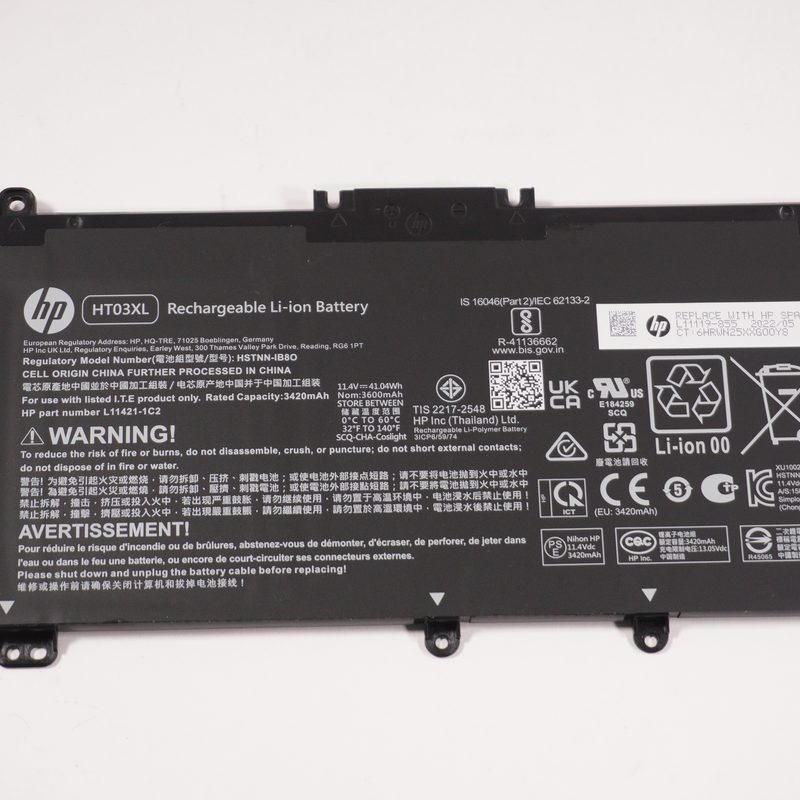 L11421-1C2 Hp 41.7 Wh 3615Mah 11.55V Battery 17-BY1033DX