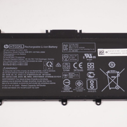 L11421-423 Hp PR;LGC496080L1,3.63AH