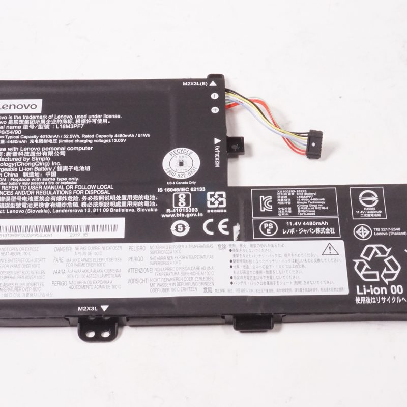L18M3PF7 Lenovo 51Wh  11.4V 4480 mAh  Battery 81QG0002US