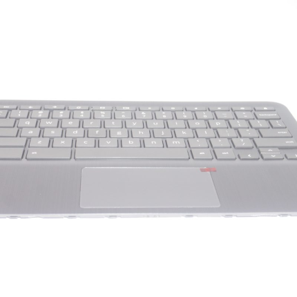 L92214-001 Hp Grey US Palmrest Keyboard CHROMEBOOK X360 11 G3 EE