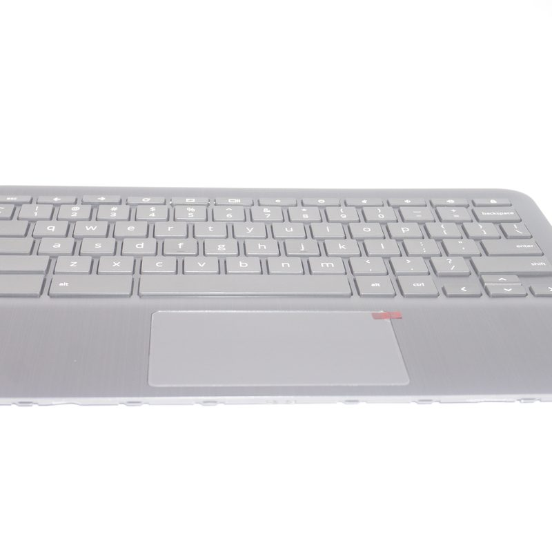 L92214-001 Hp Grey US Palmrest Keyboard CHROMEBOOK X360 11 G3 EE