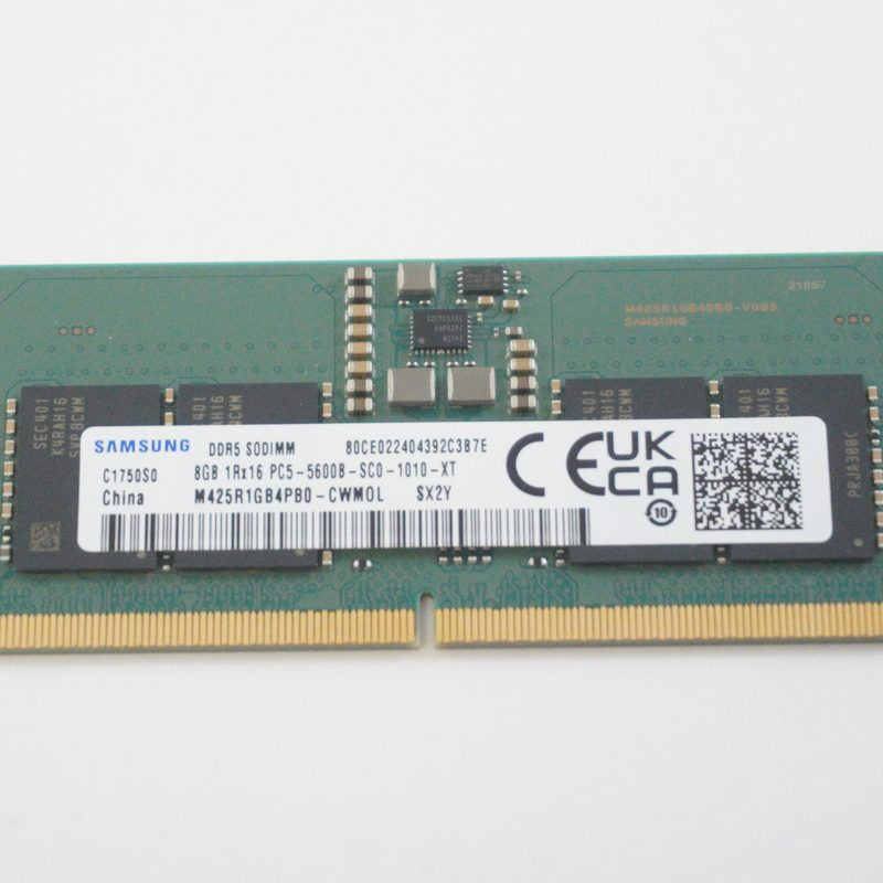 M425R1GB4PB0-CWM0L Samsung 8GB 1Rx16 PC5-5600B 5600Mhz SO-DIMM Memory