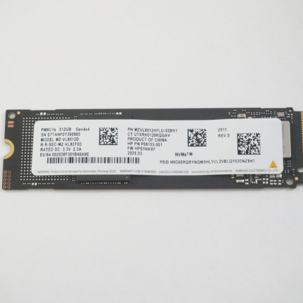 MZVL8512HFLU-00BH1 Samsung PM9C1B 512GB NVMe PCIe Gen4x4 M.2 2280 SSD Drive