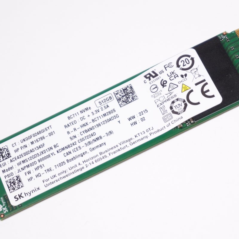 N04490-005 Hp 512GB PCIe NVMe Gen4x4 M.2 2280 SSD Drive 13-BF0013DX