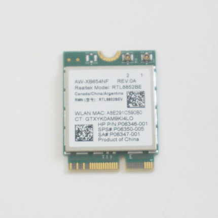 P06350-001 Hp Wireless Card M02-0144 14-DQ3000DX