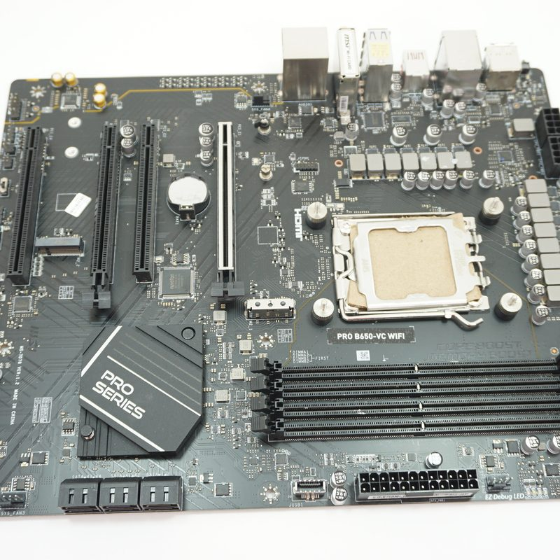 PRO-B650-VC-WIFI MSI AMD AM5 DDR5 Gaming Motherboard NO IO Shield Plate