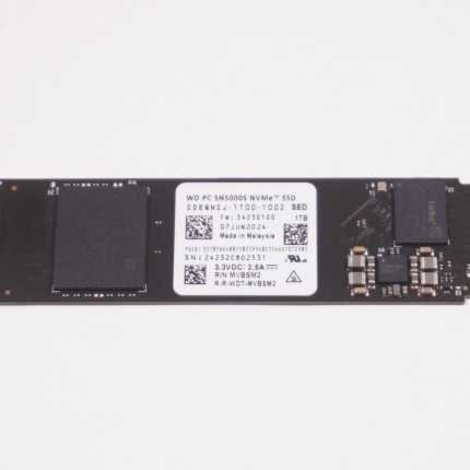 SDEQNSJ-1T00-1002 Western Digital 1TB NVMe PCIe M.2 2280 SSD Drive GU605MI-G16.U94070