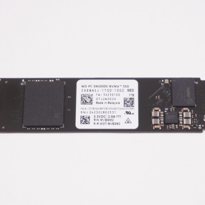 SDEQNSJ-1T00-1102 Western Digital 1TB NVMe PCIe Gen4x4 M.2 2280 SSD Drive