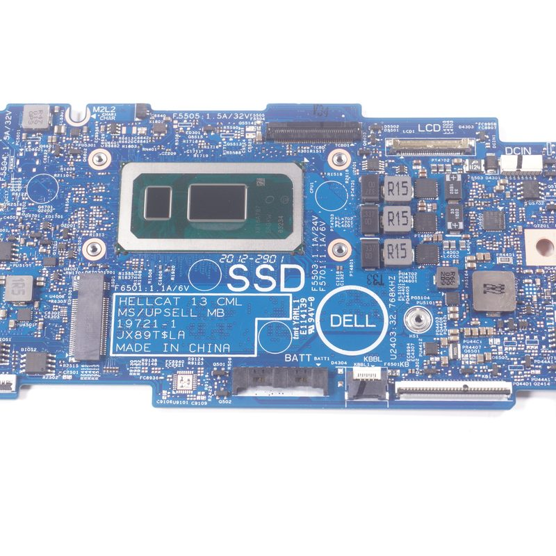 YJP0J Dell Intel i7-10510U 16GB Motherboard I7300-7319BLK-PUS