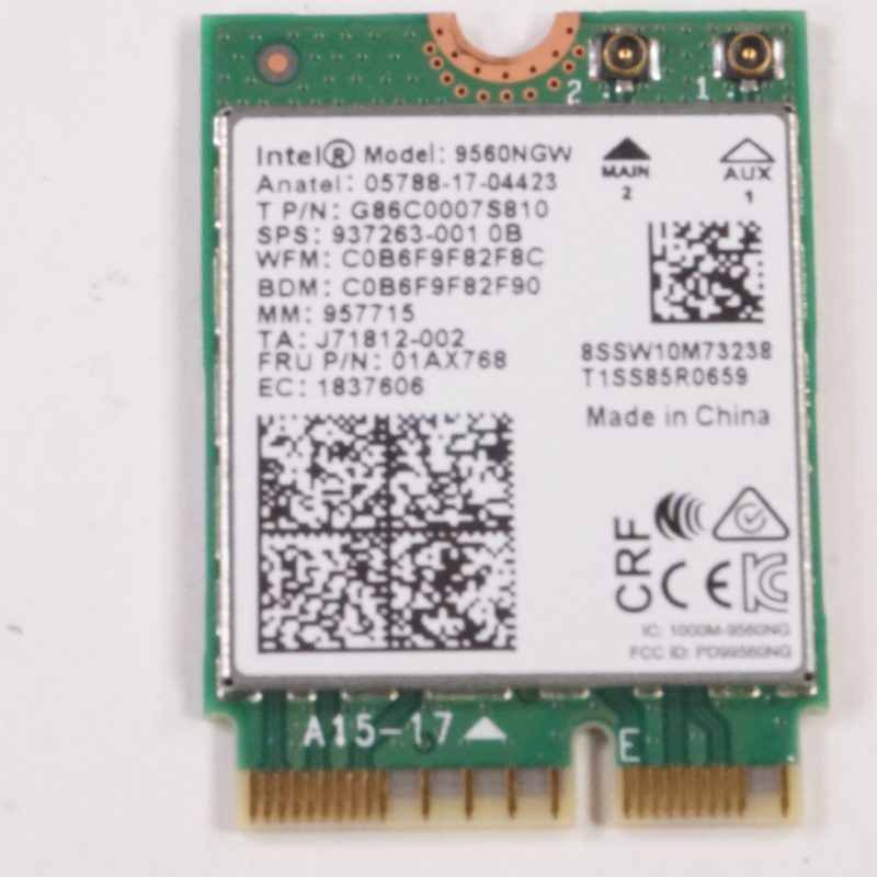 01AX768 Lenovo Wireless Card 81FV0002US Legion Y530 81QF0002US S340-15IWL