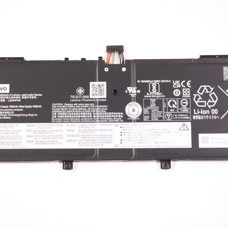 5B11K39337 Lenovo 4 cell 80Wh 7.8V L22M4PH0 Battery 83FF YOGA BOOK 9 13IRU8