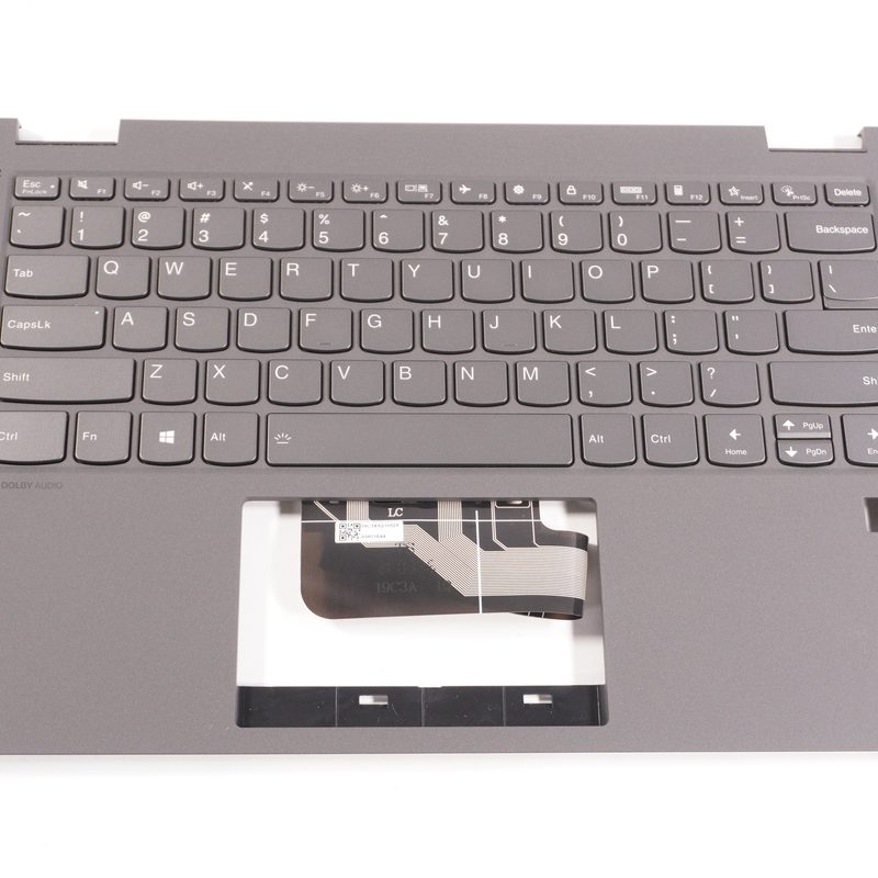 5CB0Y85489 Lenovo US Palmrest Keyboard Graphite Gray 82HS00ESCC FLEX 5-14ITL05