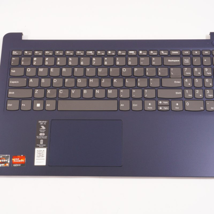 5CB1J60127 Lenovo Abyss Blue US Palmrest Keyboard  82VG00WXUS IDEAPAD 1 15AMN7