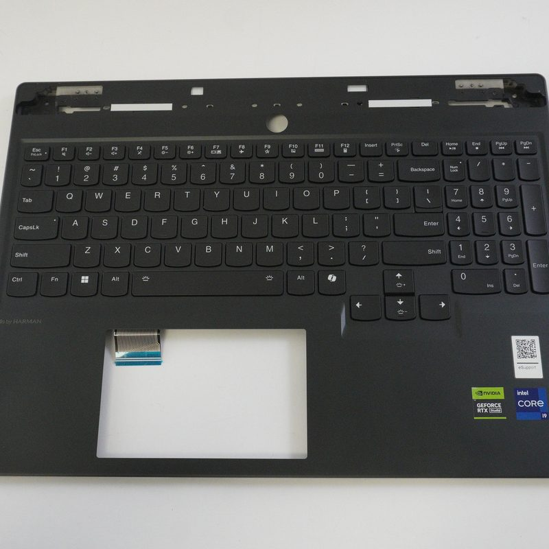 5CB1N61486 Lenovo US Palmrest Keyboard Black 83FD004XUS Legion 7 16IRX9