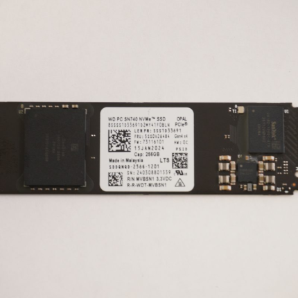 5SS0V26484 Lenovo 256GB PCIe NVMe Gen4x4 M.2 2280 SSD Drive F0HR0009US