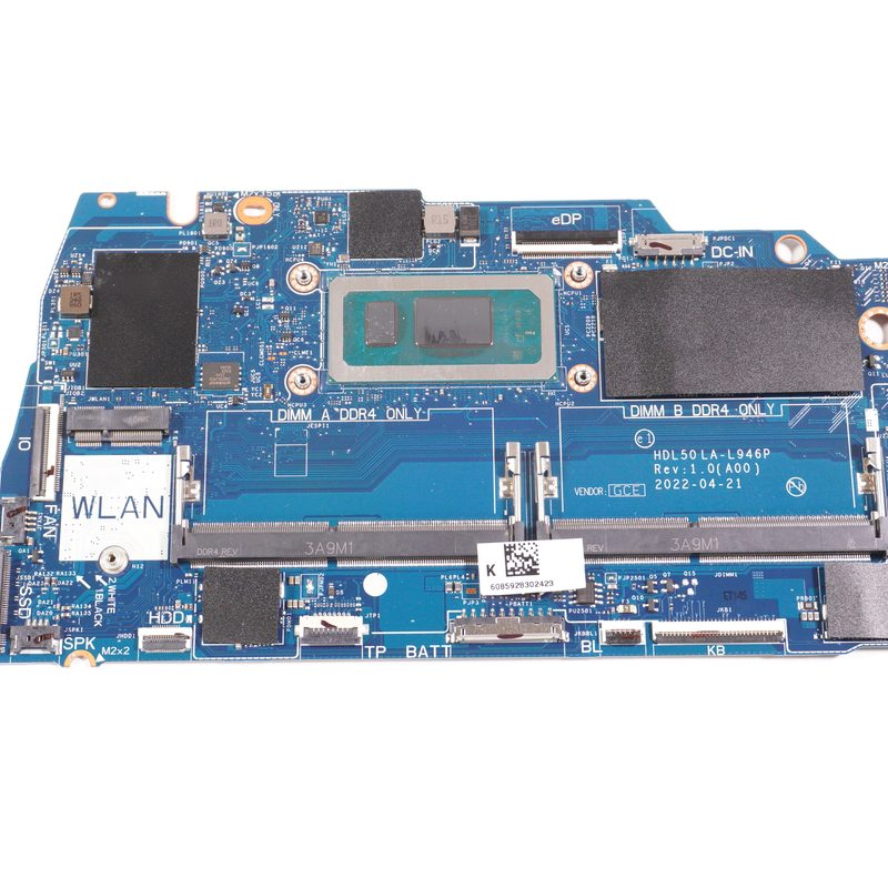 5X61J Dell Intel Core i7-1255U Motherboard I3520-7896BLK-PUS