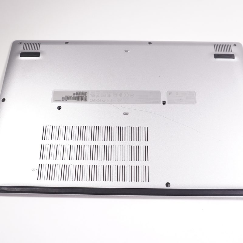 60.HFQN7.001 Acer Bottom Base Cover Silver A515-55