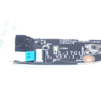 607-17G1B-01S MSI Power Button Board GS75 STEALTH-093