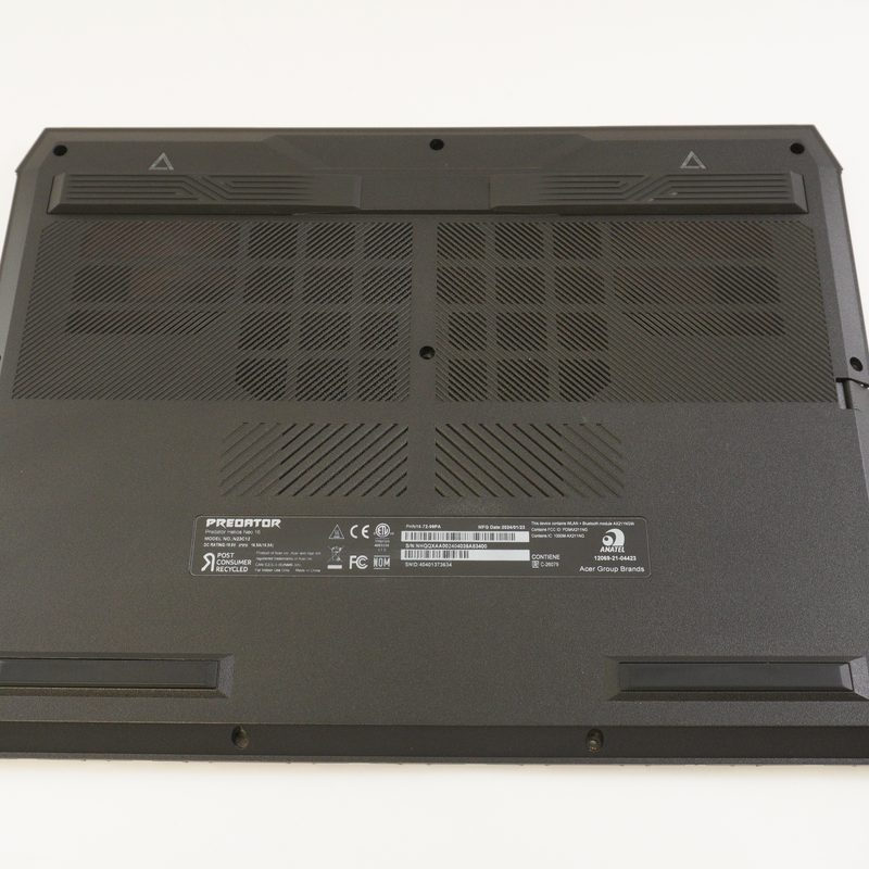 64.QQXN2.001 Acer Bottom Base Cover Abyssal Black PHN16-72-91P6