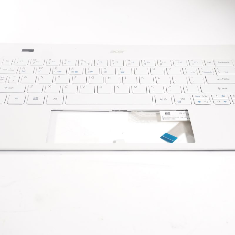 6B.HB4N7.029 Acer US Palmrest Keyboard White SF714-52T-73CQ-US