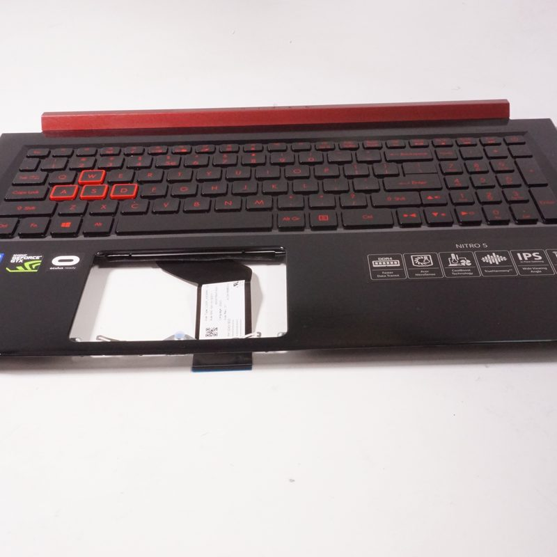 6B.Q3ZN2.001 Acer Palmrest & Us Black Keyboard AN515-53-55G9 AN515-53-52FA