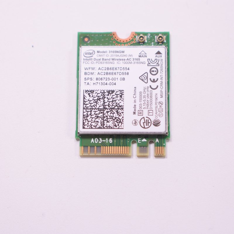 806723-005 Hp Wireless Card 15-AY041WM