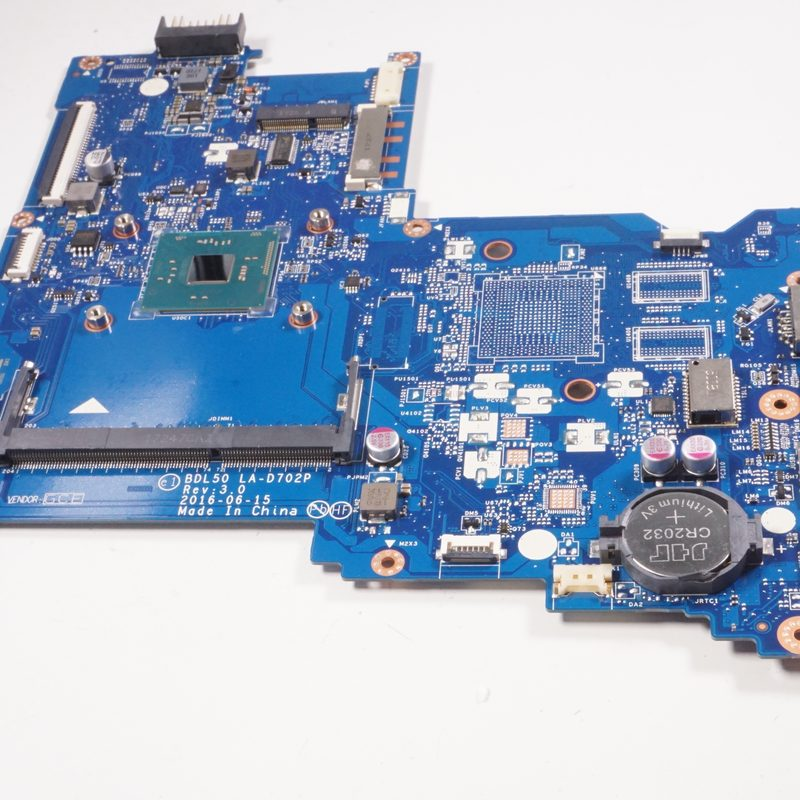 854944-001 Hp Intel Mobile Pentium N3710 15-ay004nf  Motherboard