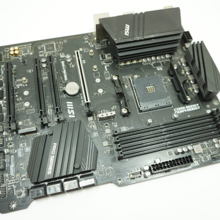 B550-APRO-CEC MSI AMD Socket Tipe AM4 DDR4 ATX Motherboard No IO shield Plate