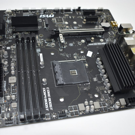 B550M-PRO-VDH-WIFI6 MSI AMD AM4 DDR4 Gaming Motherboard NO I/O Shield Plate