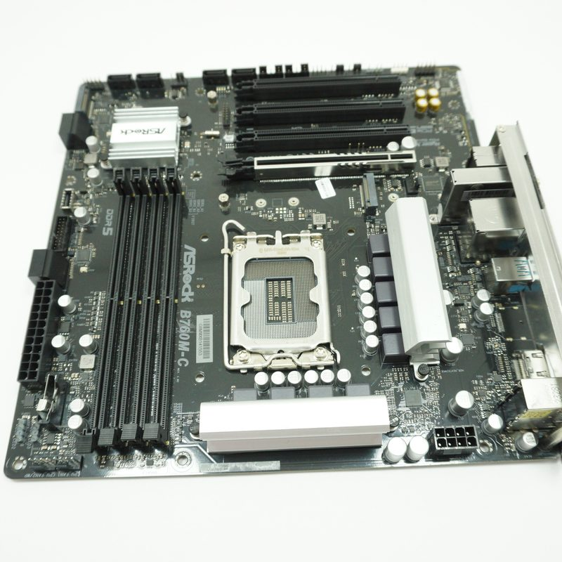 B760MC GigaByte Intel LGA1700 DDR5 Gaming Motherboard NO IO Shield Plate B760M-C