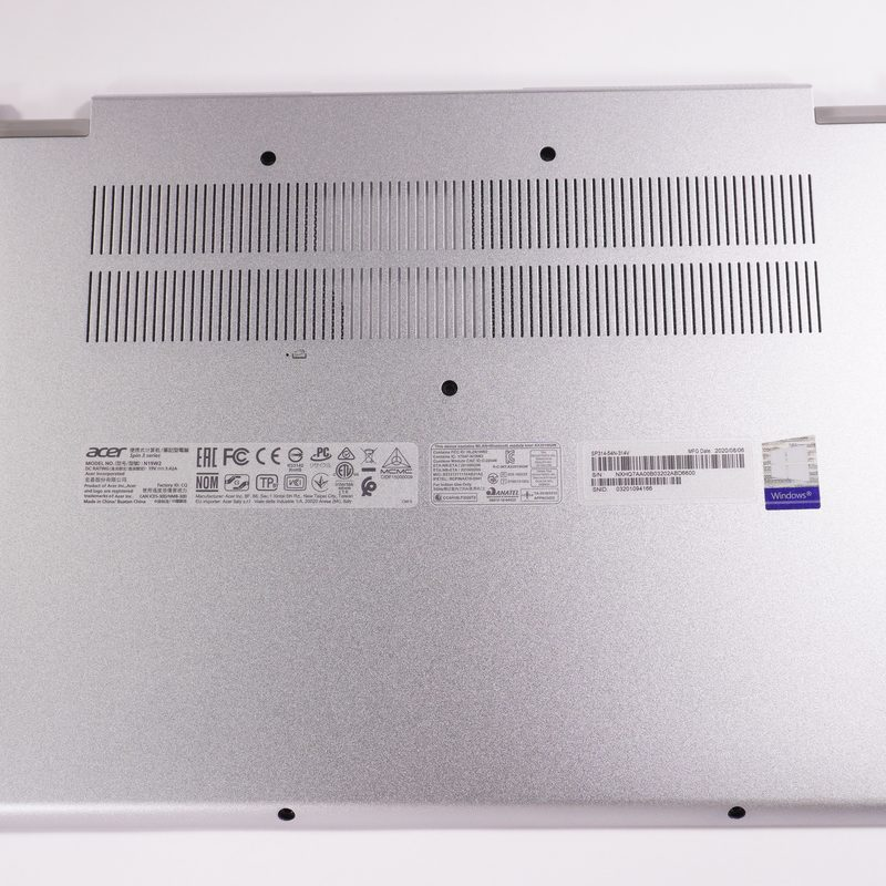 DJM4600JU0A000 Acer Bottom Base Cover Silver SP314-54N