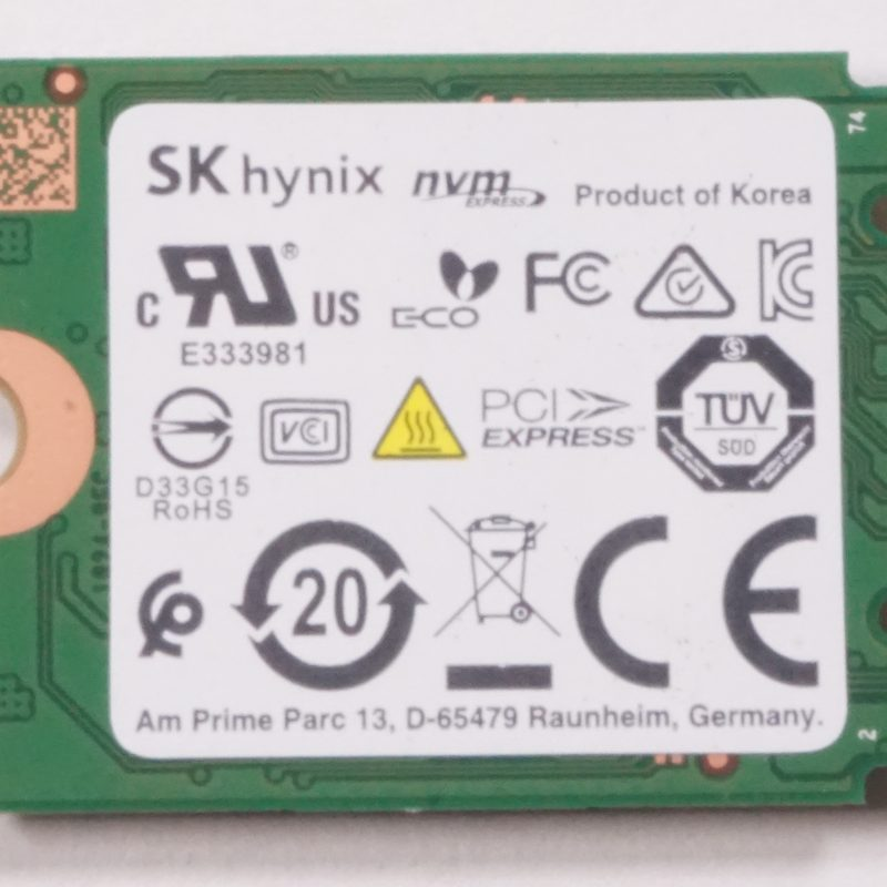 HFM512GDGTNG-83A0A Dell 512GB 2.2 MM Msata ssd