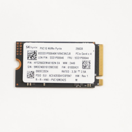 HFS256GEM4X182N Hynix 256GB NVMe PCIe Gen 4X4 M.2 2242 SSD Drive