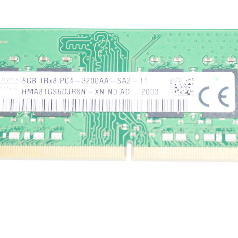 HMA81GS6DJR8N-XNN0 Hynix Hynix 8GB DDR4-3200MHz SoDimm Memory Module