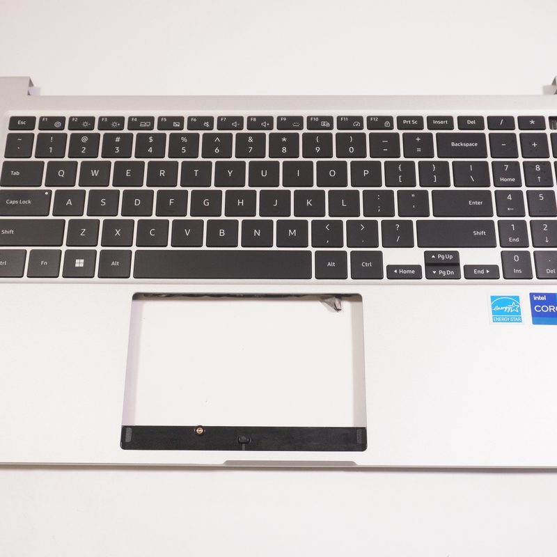 HQ2072173300 Samsung US Palmrest Keyboard Silver NP750XFH-XB1US
