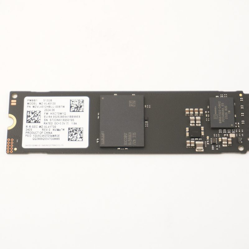 HXC70W1Q Samsung 512GB NVMe PCIe Gen 4X4 M.2 2280 SSD Drive